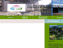 Tablet Screenshot of fairhills.org
