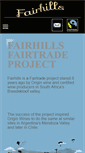 Mobile Screenshot of fairhills.co.za
