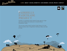 Tablet Screenshot of fairhills.co.za